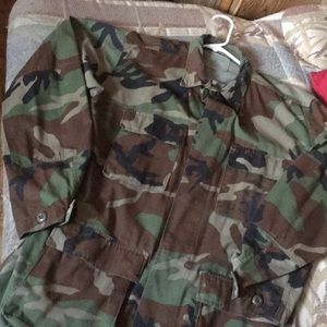 XL camo sweater